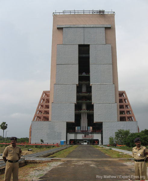 PSLV being readied for Chandrayan