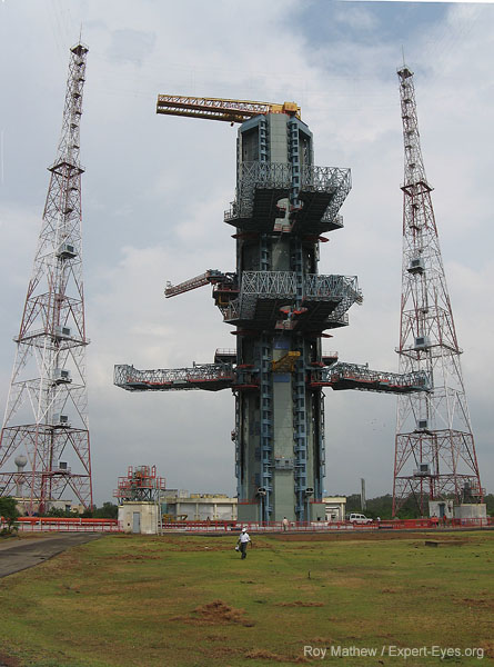 Rocket launchpad at Sriharicotta